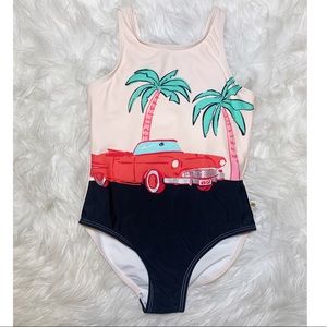 Kate Spade New York Retro Car Swimsuit Girls 5